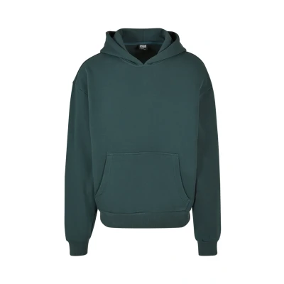 Abbildung von Urban Classics Ultra Heavy Kapuzenpullover, Herren, Größe: 4XL, Bottlegreen