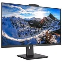 Abbildung von Philips 329P1H 32 Zoll UHD USB C Docking Monitor, Webcam, höhenverstellbar (3840x2160, 60 Hz, HDMI 2.0, DisplayPort, C, RJ45, Hub) schwarz