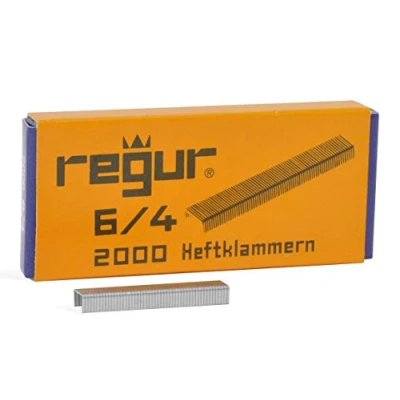 Abbildung von Dr. Gold Heftklammern Regur 6/4 VE=2000 Stück