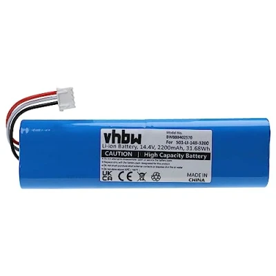 Abbildung von vhbw passend für Ecovacs Deebot Ozmo 960, 937, 905, 920, 901, 930, 900 Staubsauger Akku Li Ion 2200 mAh (14,4 V)