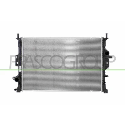 Abbildung von PRASCO FD804R001 Kühler, Motorkühlung Aluminium 672 449 22 mit Schnellkupplungen Kühlrippen gelötet FORD: KUGA 2