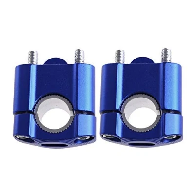 Abbildung von Maso Universal Motorrad Lenkererhöhung Blau 22mm/28mm