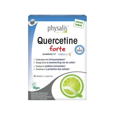 Abbildung von Physalis Quercetin Forte Tabletten 250mg Quercefit + Vitamin C Immunsystem