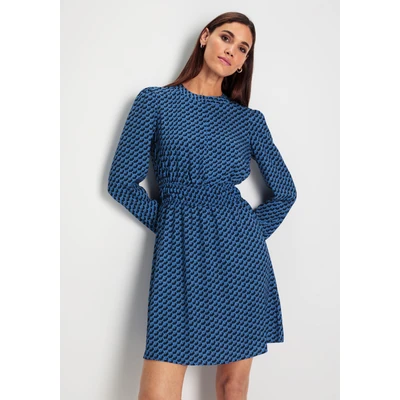 Abbildung von HECHTER PARIS Midikleid, mit elegantem Allover Print NEUE KOLLEKTION