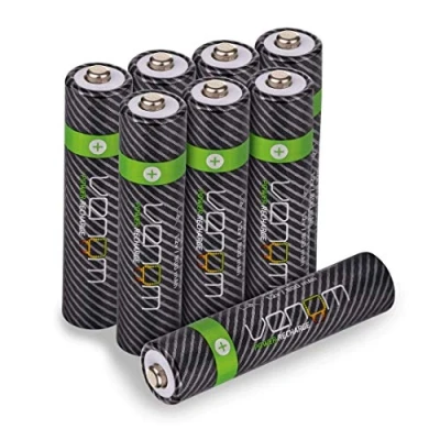 Abbildung von Venom Power Recharge AAA Batterien, 800 mAh, wiederaufladbar, 8 Stück