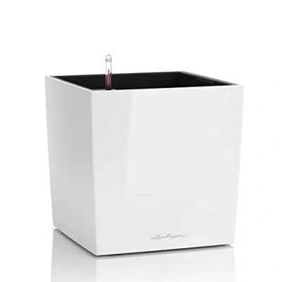 Abbildung von LECHUZA CUBE Premium 50 weiß hochglanz 16560