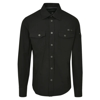 Abbildung von Brandit SLIM FIT Hemd, Herren, Größe: Large, Black