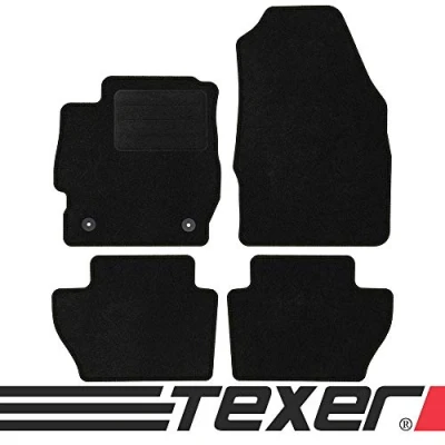 Abbildung von TEXER Textil Fußmatten Passend für Ford Ka III (Ka+) Bj. 2016 Basic