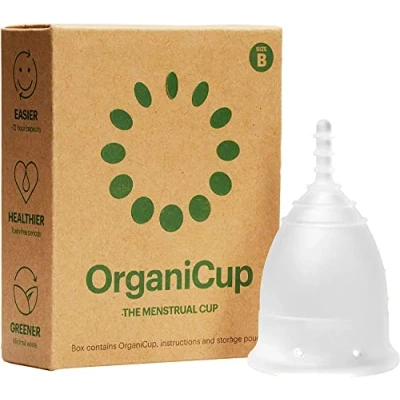 Abbildung von OrganiCup Menstruationstasse (Größe B)
