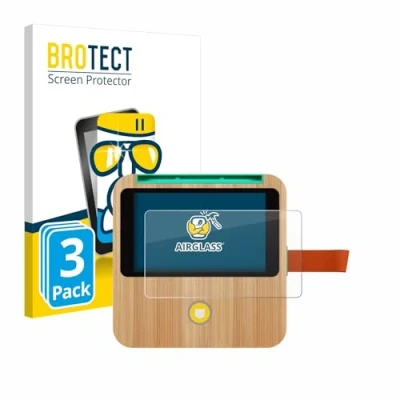 Abbildung von BROTECT Schutzglas für tigerbox TOUCH PLUS (3 Stück) Schutzfolie Panzer Folie Glas [Extrem Kratzfest 9H, Anti Fingerprint, Ultra Transparent]
