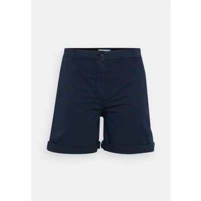 Abbildung von Tommy Hilfiger Curve Shorts CRV CO BLEND GMD Chino SHORT in Großen Größen, Qualität, Logostickerei
