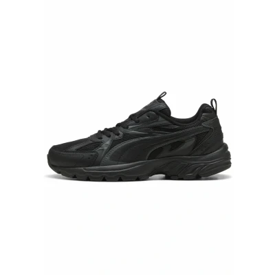Abbildung von Puma Milenio Tech Sneakers Unisex Schuhe Black/Shadow Gray Größe: 37.5