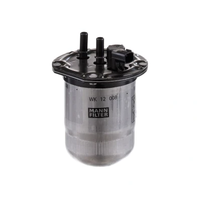 Abbildung von MANN FILTER WK 12 008 Kraftstofffilter Leitungsfilter 10 DACIA: Duster SUV, SANDERO 2, LOGAN MCV RENAULT: Kangoo II Express