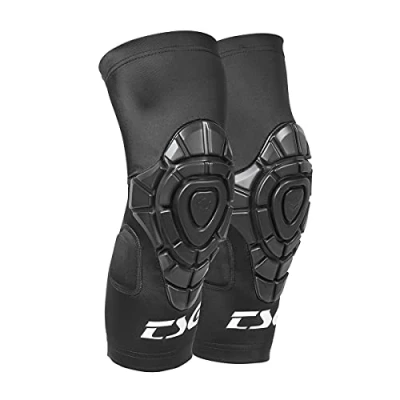 Abbildung von TSG Unisex Erwachsene Knie Sleeve Joint Fahrrad, Schwarz, XXS/XS