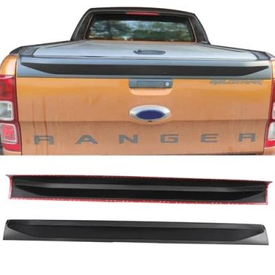 Abbildung von JHCHAN Ladekantenschutz Spoiler Pickup für Ford Ranger 2012 2022, T6 T7 T8 XL XLT Wildtrak Platinum Tremor Raptor
