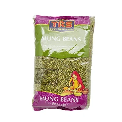 Abbildung von TRS Mung Beans, Mund Bohnen, ganz 2 KG, 4.4 lbs