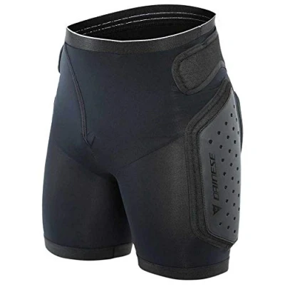 Abbildung von Dainese Men&#039;s Action Shorts Evo Schutzhosen Skifahren und Snowboarden, Black White, XXL