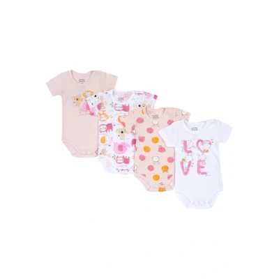Abbildung von Chicco SET 4 Pieces Body für Kinder, Größe: 68, Pink