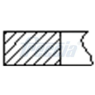 Abbildung von FRECCIA FR10 356200 Kolbenringsatz 86 OPEL: Zafira A, B, Vectra C CC, VAUXHALL: Mk2