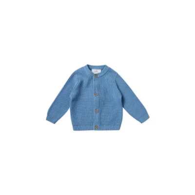 Abbildung von Stellou &amp; friends Strickjacke FEIN für Kinder, Größe: 62/68, Blue