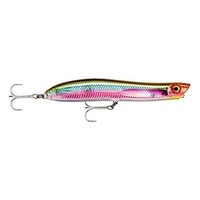 Abbildung von Rapala MaxRap Walk&#039;n Roll Angelköder Angelzubehör mit solider Verarbeitung Salzwasser Spinnköder Lauftiefe Topwater Fischköder 13cm, 29g Hergestellt in Estland Ghost Sandeel