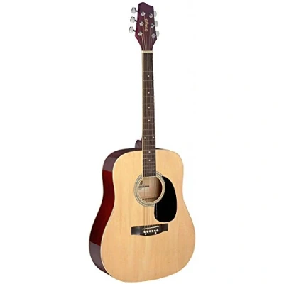 Abbildung von Stagg Akkustikgitarre Dreadnought Akustik natur