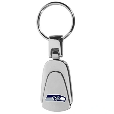Abbildung von NFL Seattle Seahawks Unisex Siskiyou Sportssteel Teardop Schlüsselanhänger, Stahl, One Size