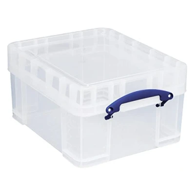 Abbildung von REALLY USEFUL BOX 21 Liter XL 456 x 356 230 mm transparent