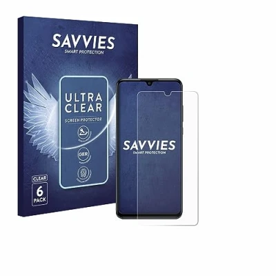 Abbildung von Savvies 6 Stück Schutzfolie für Huawei P30 lite New Edition Displayschutz Folie Ultra Transparent