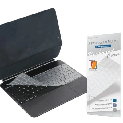 Abbildung von Digi Tatoo Tastaturschutz Tastaturabdeckung für neueste IPAD Magic Keyboard(2024 Pro 13 M4) (DE/EU Layout),Protektor, Haut