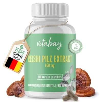 Abbildung von Reishi Extrakt 650 Mg Vitalpilz Vegan 180 St