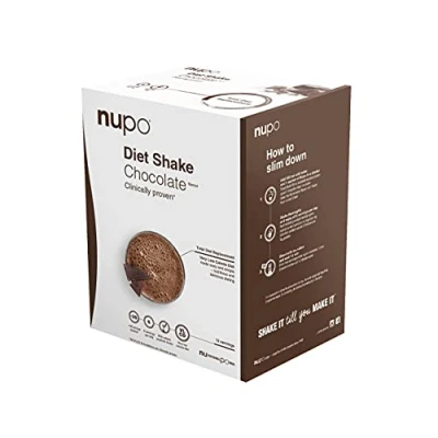 Abbildung von NUPO® Diät shakes zum abnehmen Glutenfrei [Schokolade 12 Portionen] Abnehm Shake für Frauen &amp; Männer Pulver Trinkmahlzeit Mahlzeitenersatz Slim