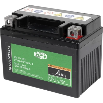 Abbildung von QUANTUM ENERGY Magneti Marelli 3622 Batterie 12V 4Ah 50A