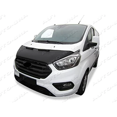 Abbildung von AB3 00363 Auto Bra kompatibel mit Ford TRANSIT CUSTOM TOURNEO Bj. 2018 2023 Haubenbra Steinschlagschutz Tuning Bonnet