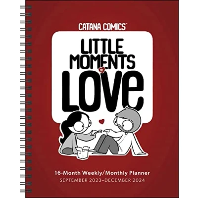 Abbildung von Catana Comics: Little Moments of Love 16 Month 2023 2024 Weekly/Monthly Planner