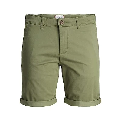 Abbildung von Jack &amp; Jones Jjibowie Solid Shorts, Herren, Größe: 46, Deep lichen green