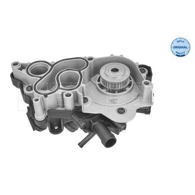 Abbildung von MEYLE 113 220 0035 Wasserpumpe mit Dichtung Gehäuse für Zahnriementrieb VOLKSWAGEN: Polo V Schrägheck, Golf 7 Tiguan I