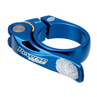 Abbildung von Long Life Sattelklemme 34.9mm blue