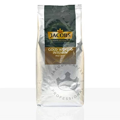Abbildung von Jacobs Gold würzig intensiv 8 x 500g Instant Kaffee für Vending Automaten