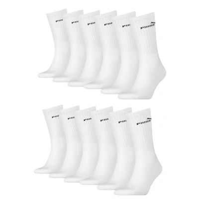 Abbildung von Puma 12ER PACK Unisex Socken, Größe: 43 46, White