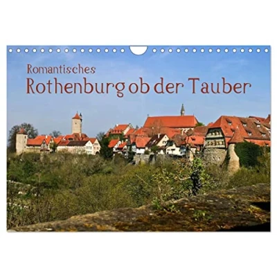 Abbildung von Romantisches Rothenburg ob der Tauber (Wandkalender 2025 DIN A4 quer), CALVENDO Monatskalender