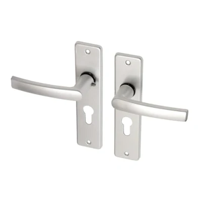Abbildung von Türgriffe mit Schild Entfernung PC 55 mm Aluminium Blockmodell Pro Set