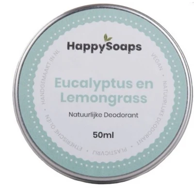 Abbildung von HappySoaps Eucalyptus &amp; Lemongrass Natuurlijke Deodorant 50ml
