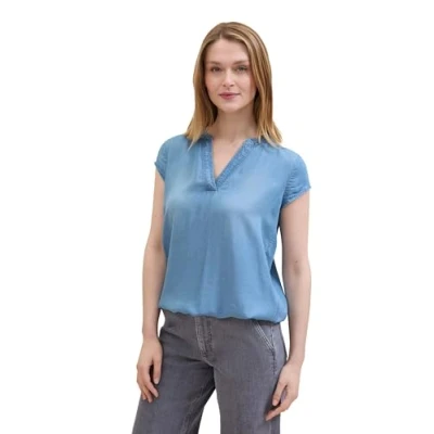 Abbildung von TOM TAILOR Jeansbluse, im Denim Look