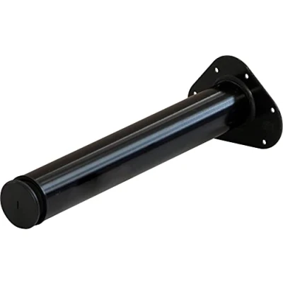 Abbildung von ib style 4er Set Tischbeine Möbelfüße L 700 mm / 60 Rund SCHWARZ
