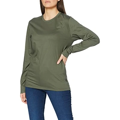 Abbildung von Trigema Damen Langarmshirt aus 100% Baumwolle