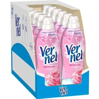 Abbildung von Vernel Wildrose 12 x 39 WL (468WL) Weichspüler (Vorratspack, [12 St)