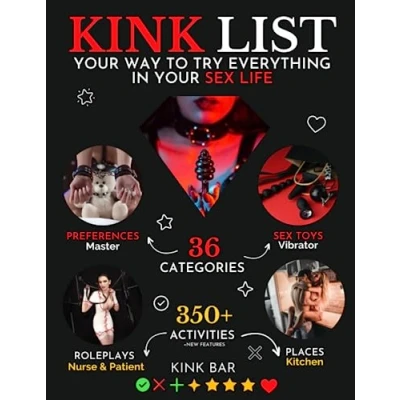 Abbildung von Kink List Your Way to Try Everything in Sex Life: over 350 Kinks &amp; Activities This Bucket for Couples. BDSM, Positions, Oral, Anal and more! Kinky, Sexy Naughty Challenges
