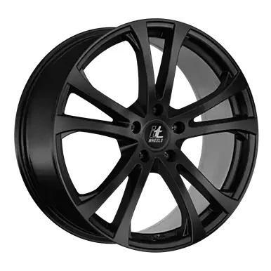 Abbildung von Alufelge 14 zoll ITWHEELS Michelle 4x100 5,5J ET35, Farbe Schwarz Matt
