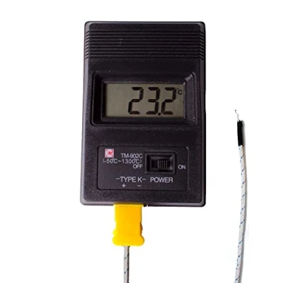 Abbildung von edi tronic Digital Thermometer 50 bis +700C Typ K Temperatur Fühler Messgerät Digitalthermometer